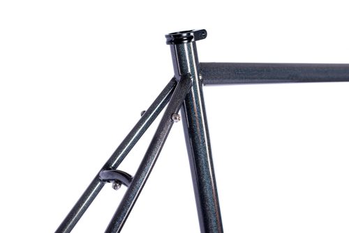 SB4 2x húzott CroMoly gravel full acélváz, ED bevonat - fényes "chameleon"