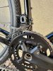 SB4 acélváz, karbon villa, Shimano GRX 2x12s gravel kerékpár - 55 cm (fekete)