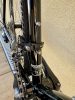 SB4 acélváz, karbon villa, Shimano GRX 2x12s gravel kerékpár - 55 cm (fekete)