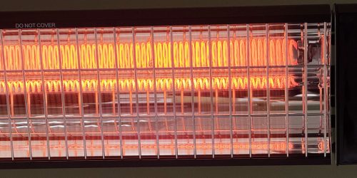 QHA-15WR Kültéri fűtőtest WiFi termosztáttal és mozgásérzékelővel